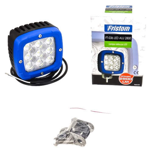 Ft-036alu2800 - СВІТЛОДІОДНИЙ ГАЛОГЕННИЙ ПРОЖЕКТОР 2800LM 36W CREE