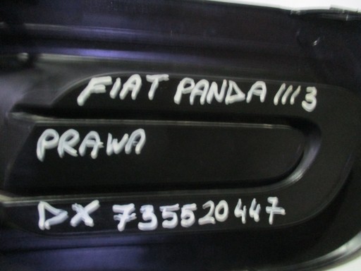 rešetka branika desna Fiat Panda III 3 735520447