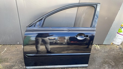 V50 S40 передні двері ліва передня скло чорний