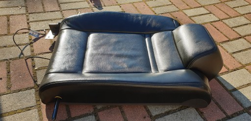 heated OPARCIE KANAPY rear part BMW X6 E71 M black leather OE