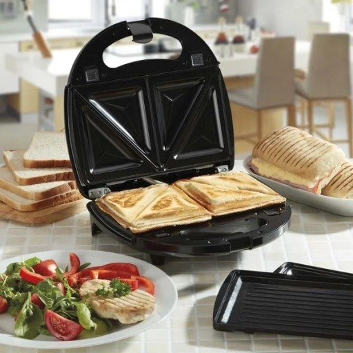 Opiekacz Russell Hobbs 24540-56 czarny 760 W tosty kanapki sandwich -  Sklep, Opinie, Cena w