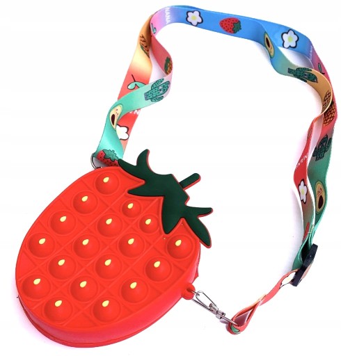 Push pop ананас полуниця антистрес сумка