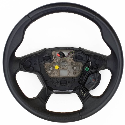 Ford Focus mk3 C-MAX mk2 мультиаксессуарный кожаный руль с бицепсами