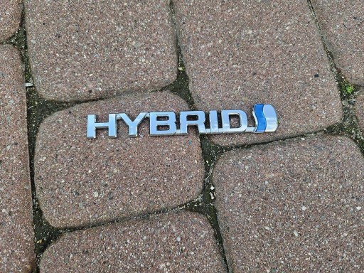 logo emblemat bonnet rear part of the rear logo HYBRID Hybryd Toyota Camry VIII XV70
