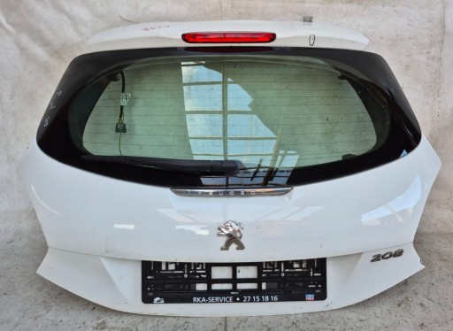 PEUGEOT 208 and 12- trunk door boot rear part rear LAK.EWPB