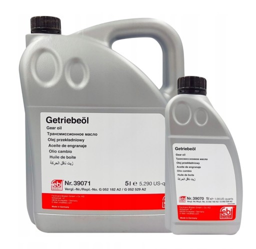 Febi масло для акпп dsg g052182a2 6л