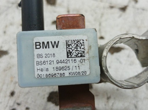 Borne cable pôle négatif MASA 9442116 Bmw Seria 1 III (2019-2024) F40
