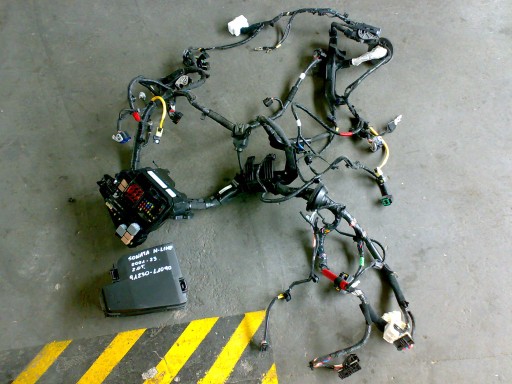 Hyundai sonata viii dn8 2022 2023 коробка установка джгутів коробки