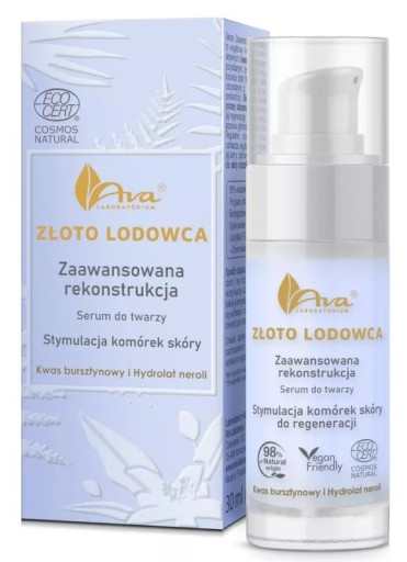 AVA LABORATORIUM ZLATO CHLADNIČKA SERUM NA TVÁR 30ml