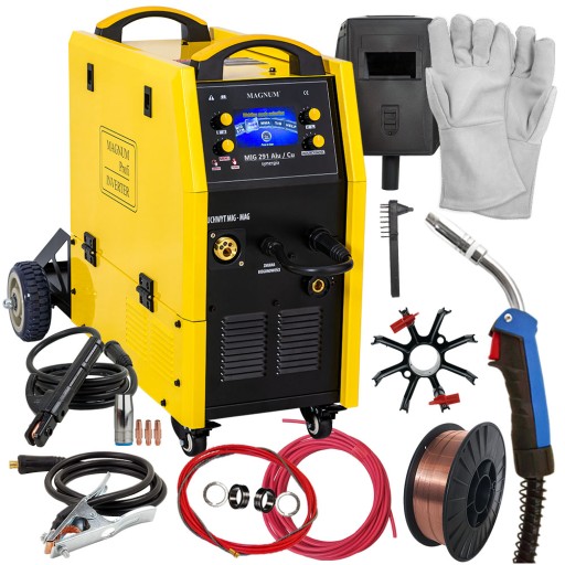 Migomat Magnum MIG MAG 280 Alu / Cu Synergia LCD