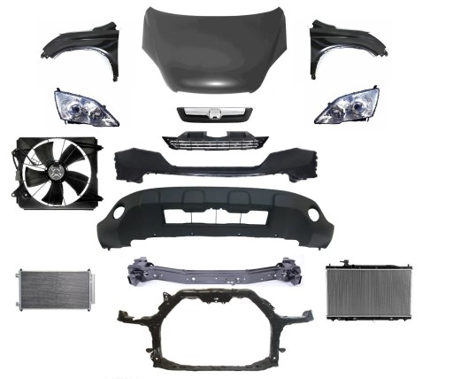 60261-SWA-A01ZZ - HONDA CRV 06-09 ФОНАРЬ РЕМНЯ ПЕРЕДНЕГО БАМПЕРА КАПОТА