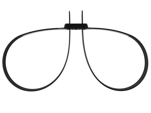 Одноразові наручники чорні KEL-MET