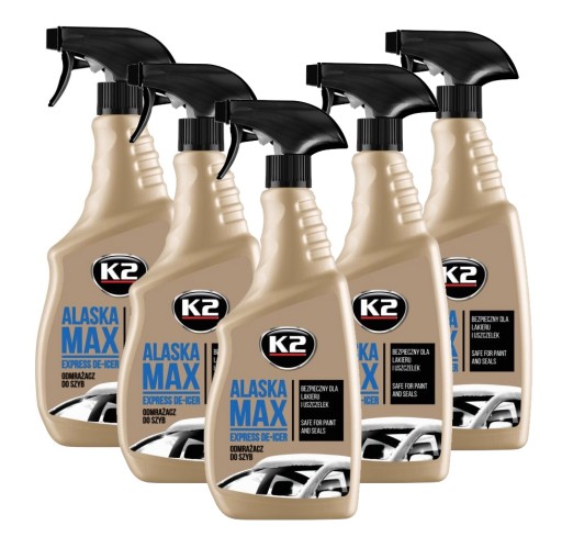 5 x K2 ALASKA-размораживатель окон-распылитель-700 мл