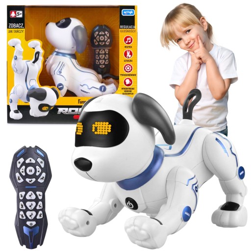 ІНТЕРАКТИВНА ПРОГУЛЯНКА СОБАКИ РОБОТ ТАНЦЮЄ КОМАНДИ ДУ