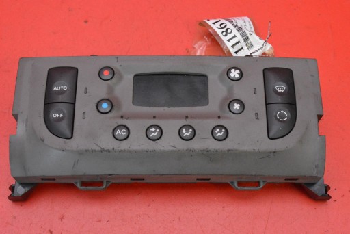 panel ovládania klímy KLIMY 8200749659 RENAULT THALIA 2 II 08-12