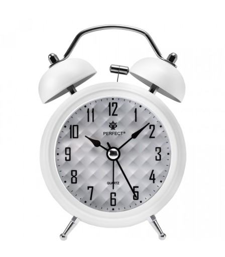 Ідеальний настільний годинник білий 9 см