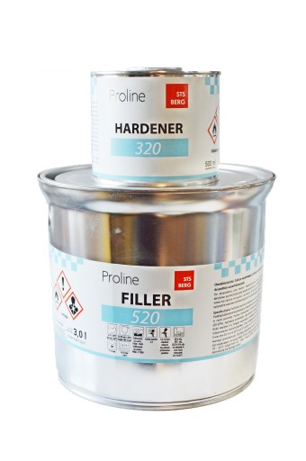 Proline 520 FILLER Набор акриловых грунтовок 3л СЕРЫЙ