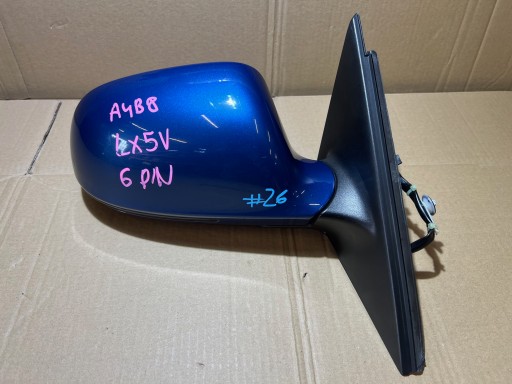 AUDI A4 B8 mirror right 6 PIN LX5V