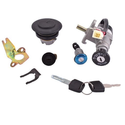5900000151137 - КЛЮЧ ЗАПАЛЮВАННЯ + ЗАМКИ + 2 КЛЮЧА АВТОМОБІЛЯ СКУТЕР CPI HUSSAR 50