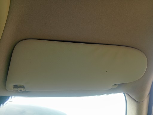 cover przeciwsloneczna right of the passenger visor Saab 93 9-3 98-02