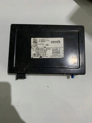 MERCEDES W211 S W221 amplifier SIRIUS A2118703389