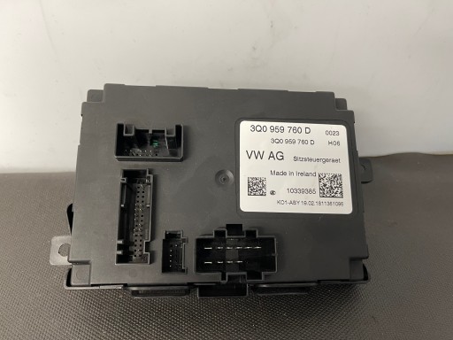 Module Siège PAMIEC EGROCOMFORT VW PASSAT B8 3Q0959760D