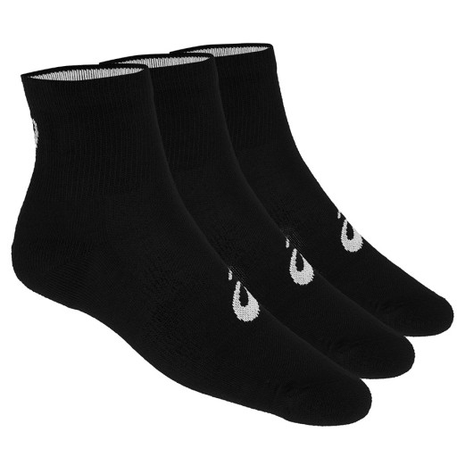 Ponožky Asics 3PPK Quarter 155205 0900 čierna 39-42