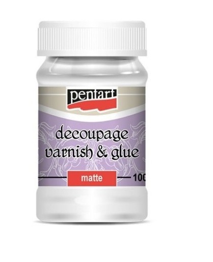 Клей з лаком Pentart Matte 28165 100 мл