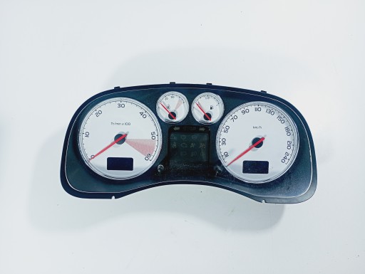 dials dials tachometer 315128 km OE P9661323180 Peugeot 307 SW 05-08