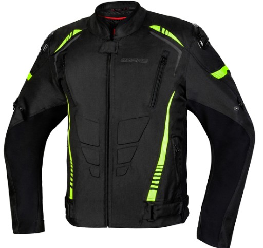 OZONE PULSE pánska moto bunda fluo M