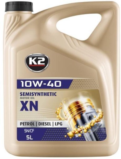 K2 XN API SN/CF МОТОРНОЕ МАСЛО 10W40 5л