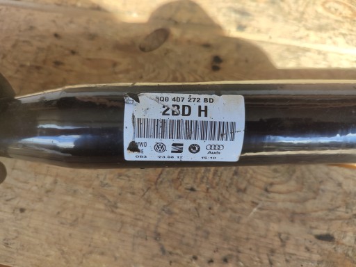 semi-axis right front VOLKSWAGEN POLO IV 9N 1.2 12V 6Q0407272BD
