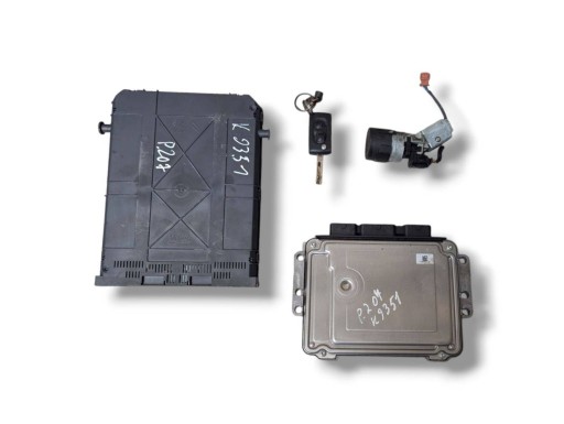 Zestaw startowy Peugeot 207 facelift 2010 9666986880