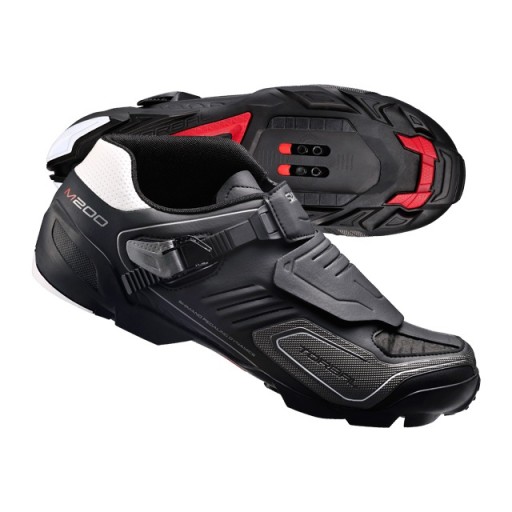 Shimano SH-M200 czarne buty MTB 42 wkładka 265mm