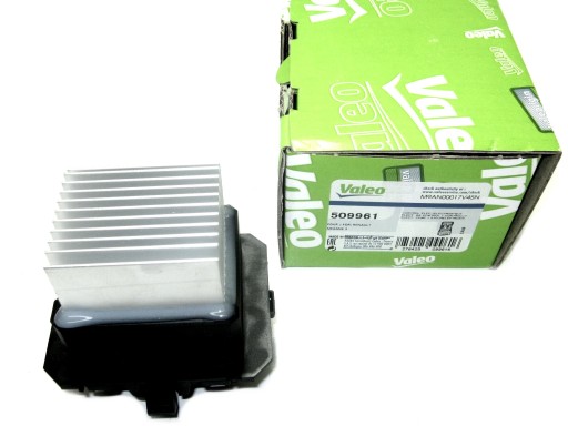 509961 - РЕЗИСТОР ВЕНТИЛЯТОРА MEGANE III SCENIC III VALEO