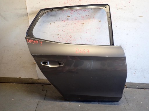 Tür heck hinten rechts SKODA FABIA IV 2021- HB 6VE833312A