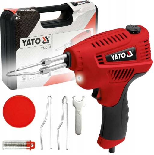 Паяльник YATO TRANSFORM + НАКОНЕЧНИКИ + ЧЕХОЛ