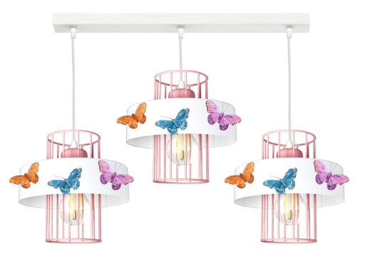 Стельовий світильник JasnoCiemno E27, рожево-фіолетовий