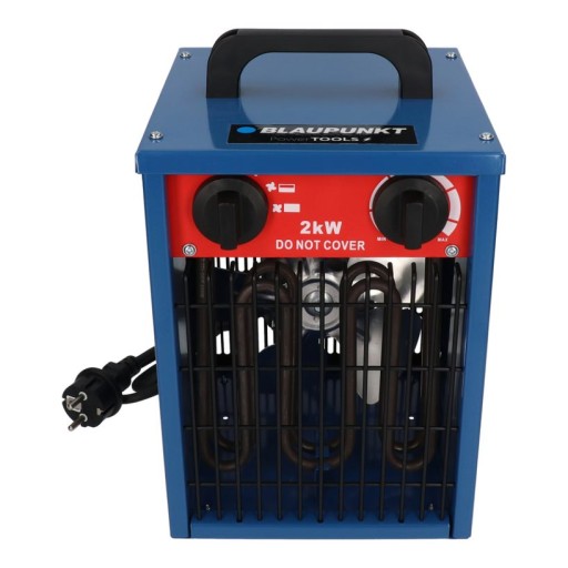 ЕЛЕКТРИЧНИЙ НАГРІВАЧ 2000W ТЕРМОСТАТ ВЕНТИЛЯТОР