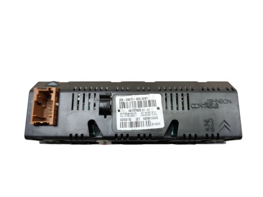 display CITROEN C3 II LIFT (2013-2016) 1.2 VTI 82KM 98107406XT