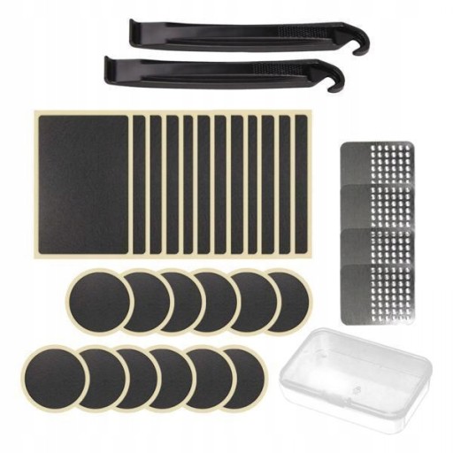 2x прокол внутренней трубки велосипеда