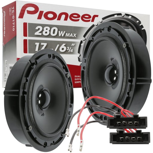 TS-G1710W 31306502 - Pioneer колонки VW GOLF 4 5 6 PASSAT B5 передняя задняя