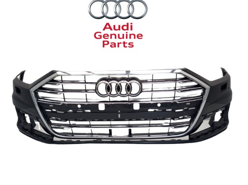 4N0807437 - Audi a8 d5 4n 2017- передній бампер передня решітка радіатора 4n0807437a =