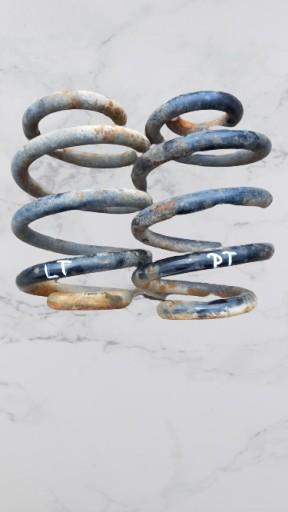 Задні пружини vw transporter 1.9tdi 1996р