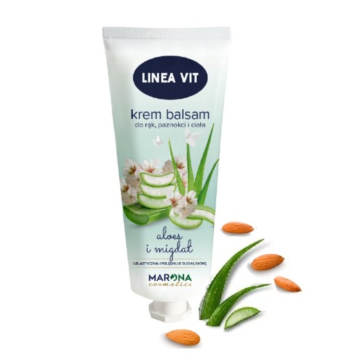 Krém Balzam na ruky Aloe a Mandľa LINEA VIT 100ml