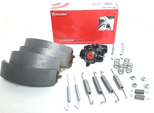 114 042 - ГАЛЬМІВНІ КОЛОДКИ ЦИЛІНДРИ КОМПЛЕКТ VW LUPO І