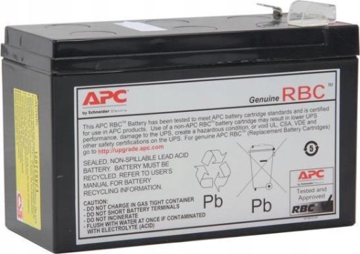 Аккумулятор apc 12 в 8,4 ач (rbc110)