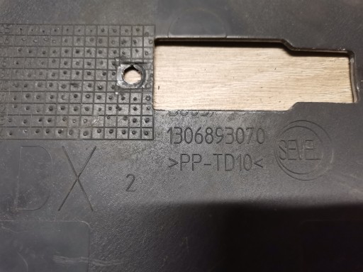moulding right side FIAT DUCATO BOXER 06- 1306893070