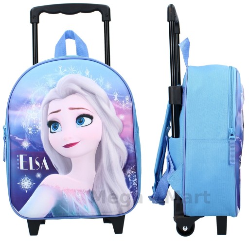 Валіза-візок 3D РЮКЗАК Travel FROZEN