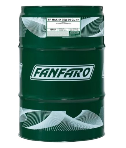 Трансмиссионная жидкость 75w90 max 4+ 208л fanfaro gl volkswaen vw